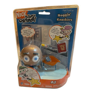 Vintage Fairly Odd Parents Noggin Knockers AJ 2003 Y2K Nickelodeon New RARE